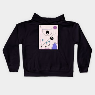 Kids in Jubilation Stick Figure Kids Hoodie